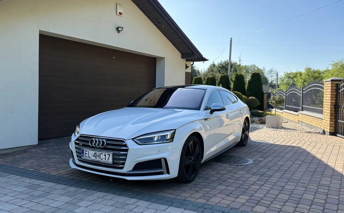 Audi S5 cena 153000 przebieg: 73000, rok produkcji 2018 z Pabianice małe 191